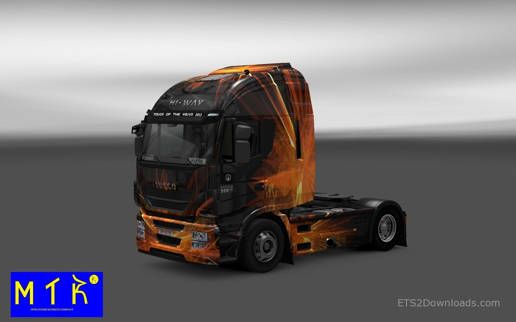 Cubical Flare Skin for Iveco Hi Way