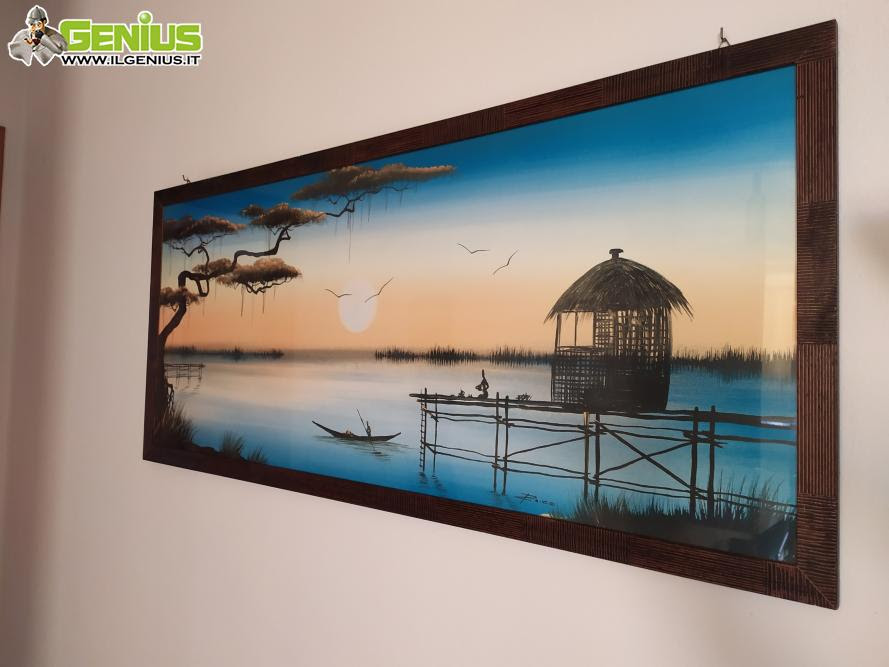Bellissimo Quadro Con Pittura Su Tela Autore Raico Made In Annunci Comprovendo Gratuiti