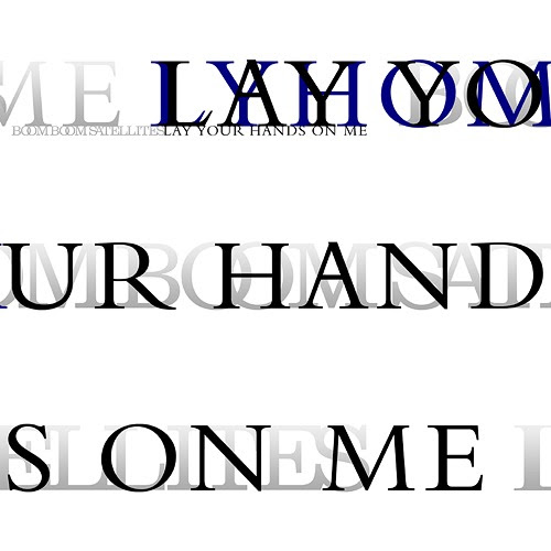 Cdjapan Lay Your Hands On Me Regular Edition Boom Boom Satellites Cd Maxi
