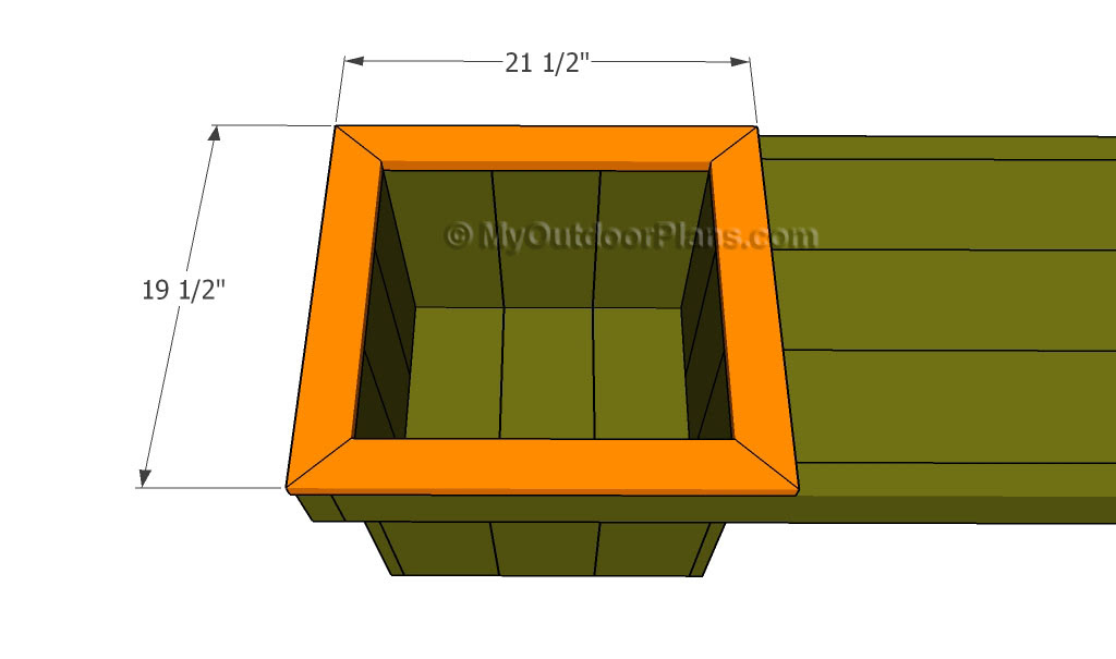Planter Bench Plans