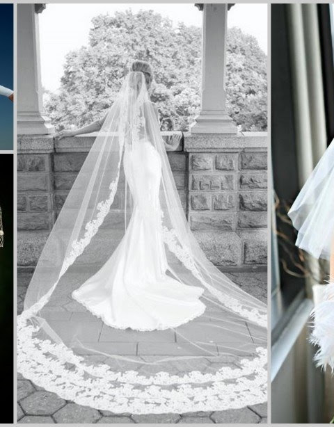 What length veil did you chose for your chapel train dress