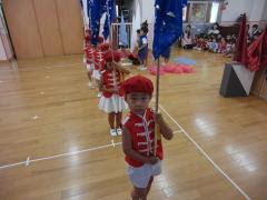 すくすく日記 マーチング衣装合わせ リハーサル