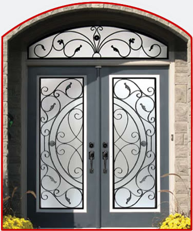 Porte Dentrée En Fer Forgé Porte En Fer Porte En