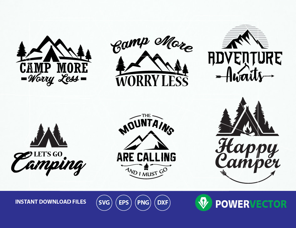 Download Camping Vector at GetDrawings | Free download