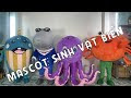 Masot sinh vật biển-Đặt may mascot thiết kế riêng biệt, mẫu mã đa dạng g...