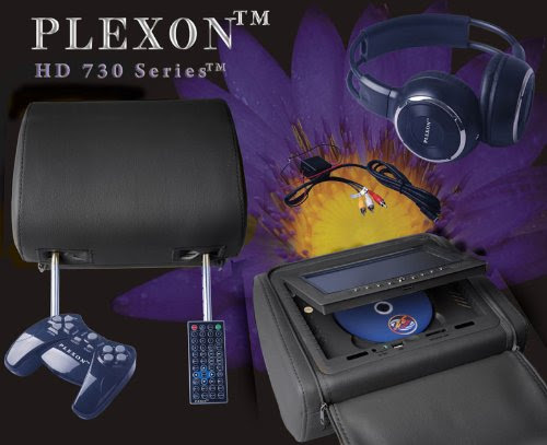 Cyber Monday Plexon™ - Headrest DVD Player with 7