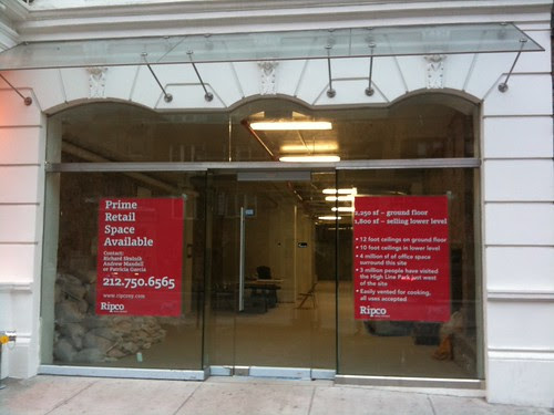 Empty Storefront, NYC