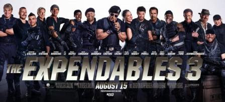 Poster Of The Expendables 3 (2014) Full Movie Hindi Dubbed Free Download Watch Online At worldfree4u.com