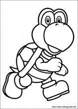 Super Mario Bros. coloring pages on Coloring-Book.info