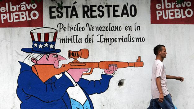 Protesto na Venezuela 