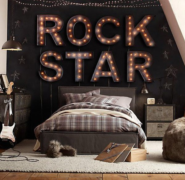 15 Interesting Music Themed Bedrooms | Home Design Lover