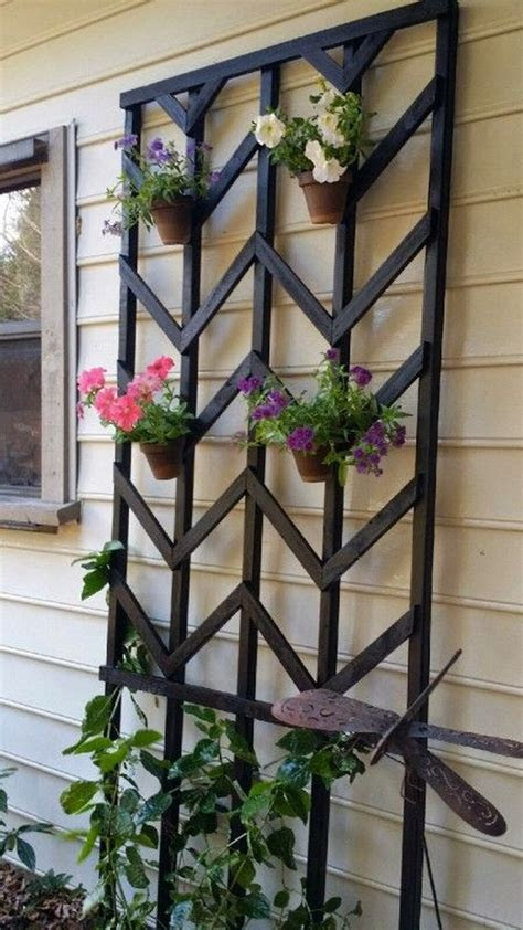 They can be large enough for small trees and small enough for a windowsill herb or flower garden. 15 Creative And Easy DIY Trellis Ideas For Your Garden