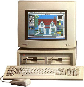  MS-DOS 3.2; Software: GEM 1.1 (a GUI ahead of everything else at the 