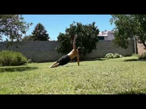 Práctica al sol del verano.