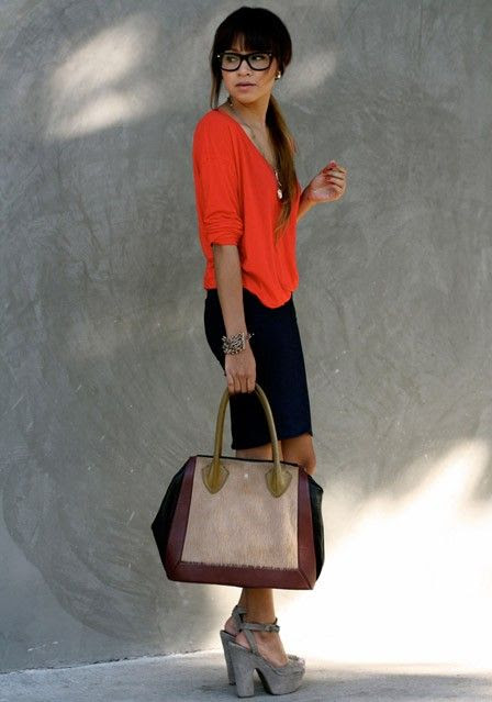 stylish work outfit