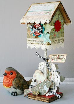 Christmas Bird Houses