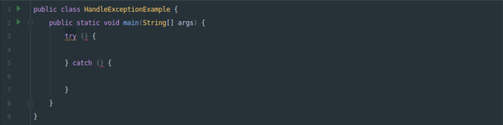 Handle exceptions in java method2 step2.png