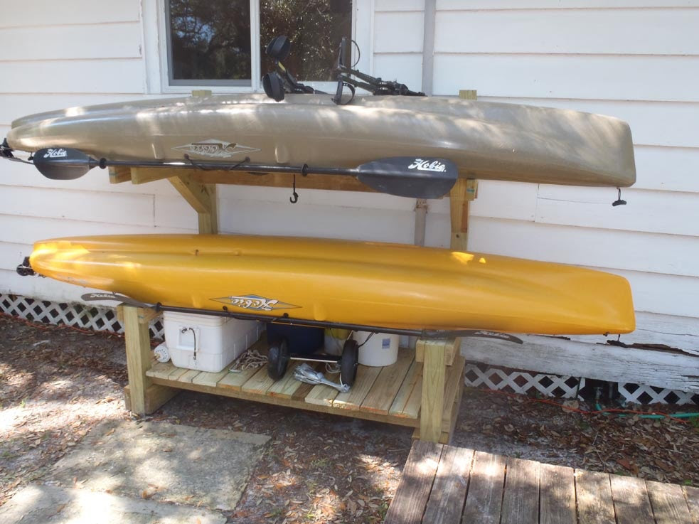 Kayak storage rack - Pensacola Fishing Forum