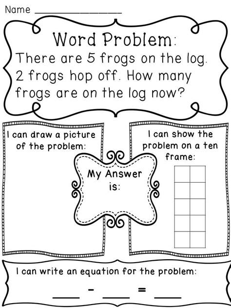 Simple word problems which can be solved by single digit subtraction. kindergarten subtraction word problems worksheets virginia carrillos