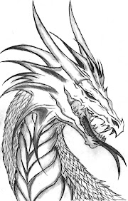 New 30+ Cool Dragon Head Drawings