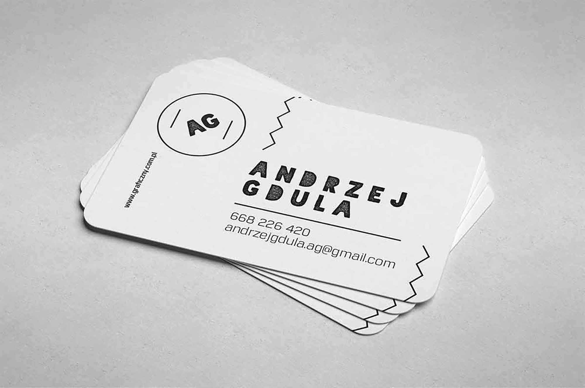 Download Free Rounded Business Cards Mockup Psd