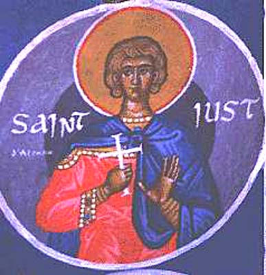 img ST. JUSTUS Child Martyr, at Alcala, Spain