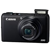 Canon PowerShot S90 10MP Digital Camera with 3.8x Wide Angle Optical Image Stabilized Zoom and 3-Inch LCD