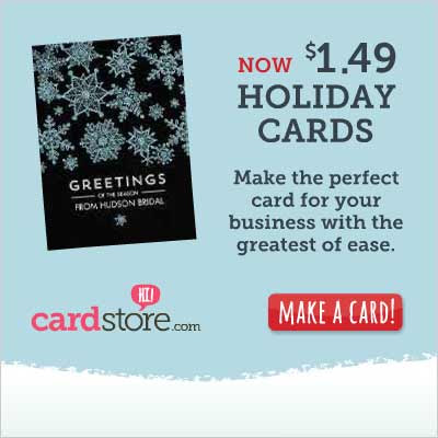 $1.49 Holiday Cards + Free Stamp When You Select Mail to the Recipient at Cardstore!