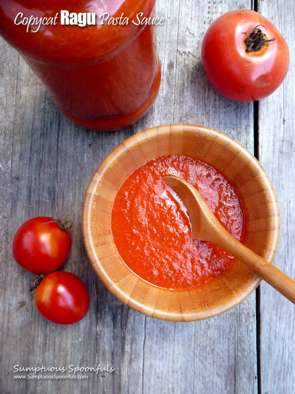 Copycat Ragu Pasta Sauce Sumptuous Spoonfuls