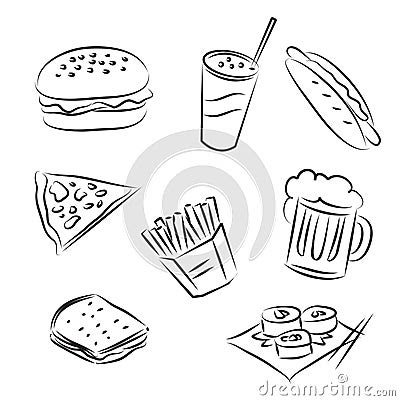 Fast Food  on Fast Food  Click Image To Zoom