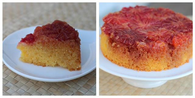 Upside-Down Blood Orange Cake