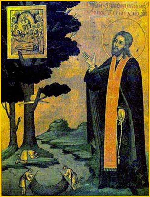 img ST. ADRIAN,  Abbot of Poshekhonye Wonderworker, Yaroslavl, Monk-martyr