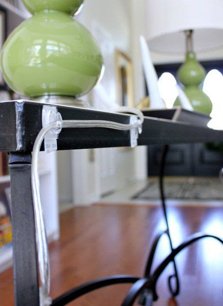 Hide power cords