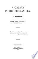 A Galaxy in the Burman Sky