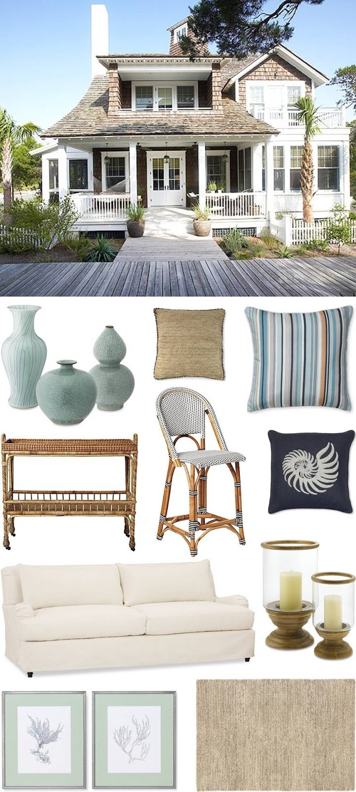 Beach House: Get the Look | Beautifully Seaside