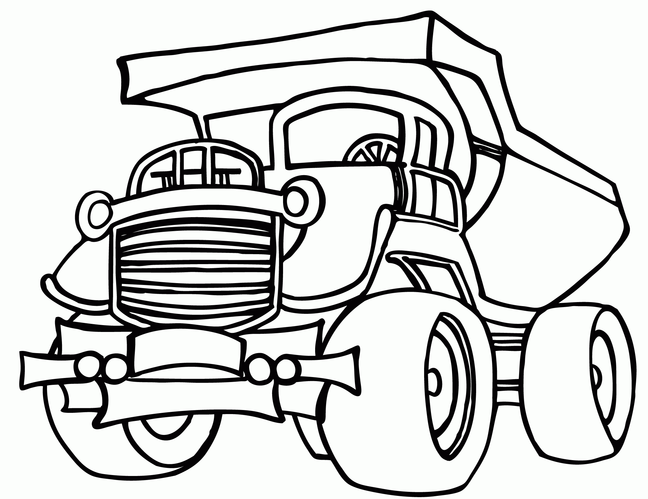 Garbage Truck Coloring Pages Free - Coloring Home