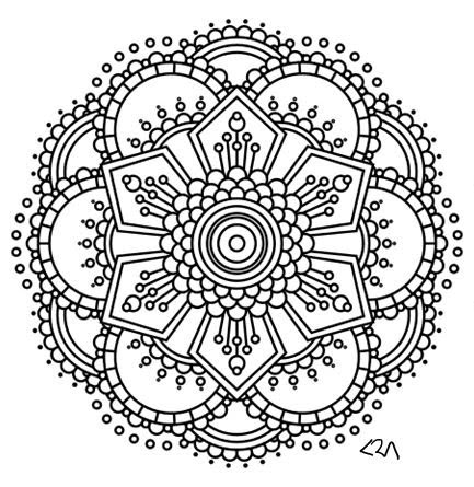 mehndi coloring pages  coloring home