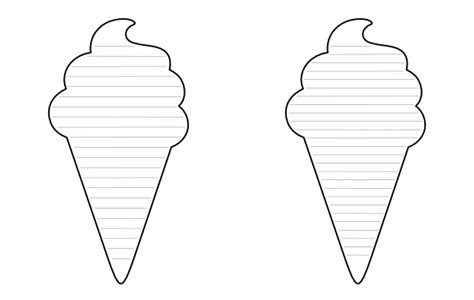 Free Read writing paper template ice cream Download Now PDF