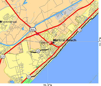 Myrtle Beach Sc Zip Code Map 29577 Zip Code (Myrtle Beach, South Carolina) Profile   homes 