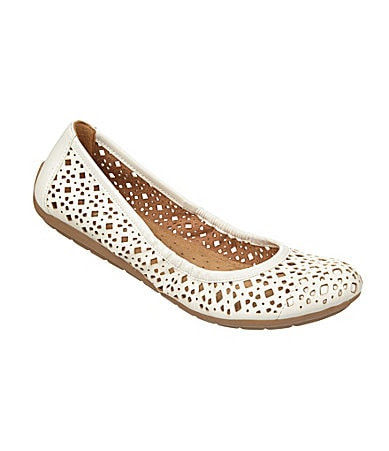 Naturalizer Undone Laser-Cut Flats | Dillards