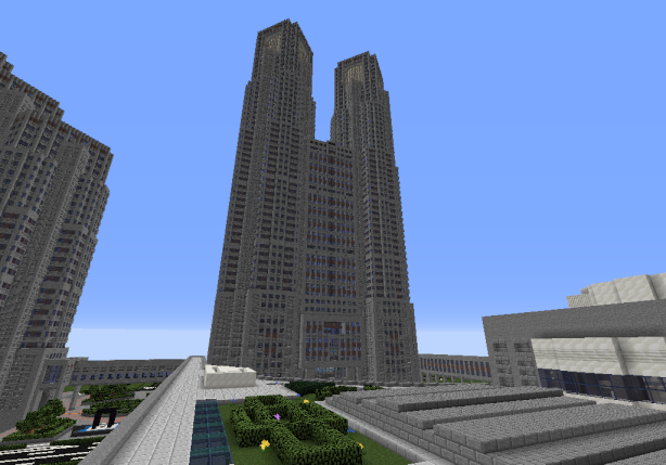 東京再現 巨大建造物計画その7 いろいろつくるよマインクラフト
