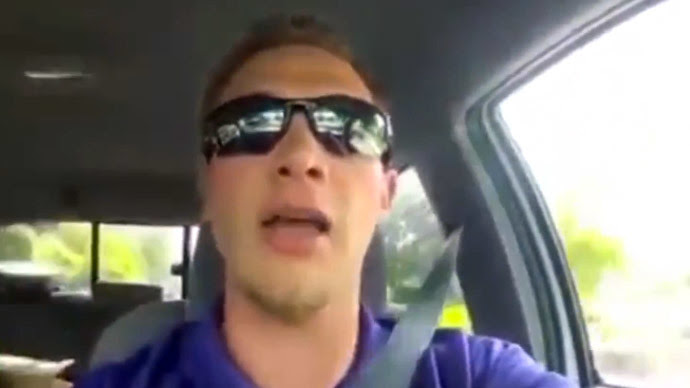 Screenshot from RT video 