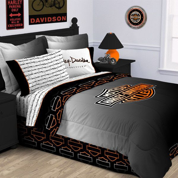 Harley Davidson Rebel Comforter Twin Size Pictures