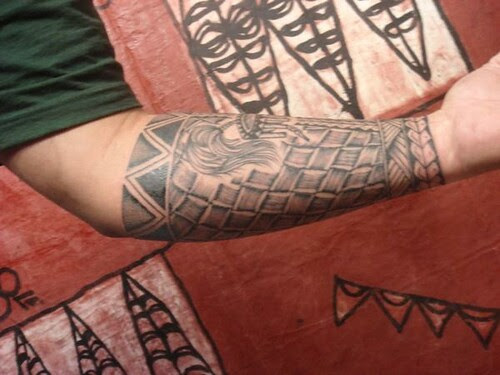 half sleeve tattoo. Samoan Half Sleeve Tattoo in