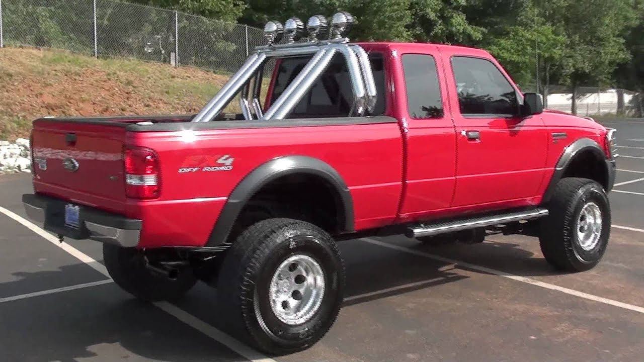 FOR SALE 2004 FORD RANGER XLT!! 4X4 LIFT KIT,LOOKS FUN!! STK# 11405A