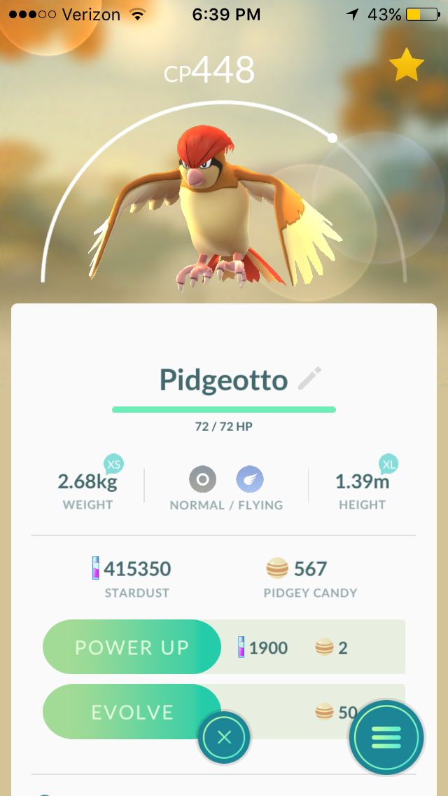 Xs And Xl On The Same Pokemon Thesilphroad