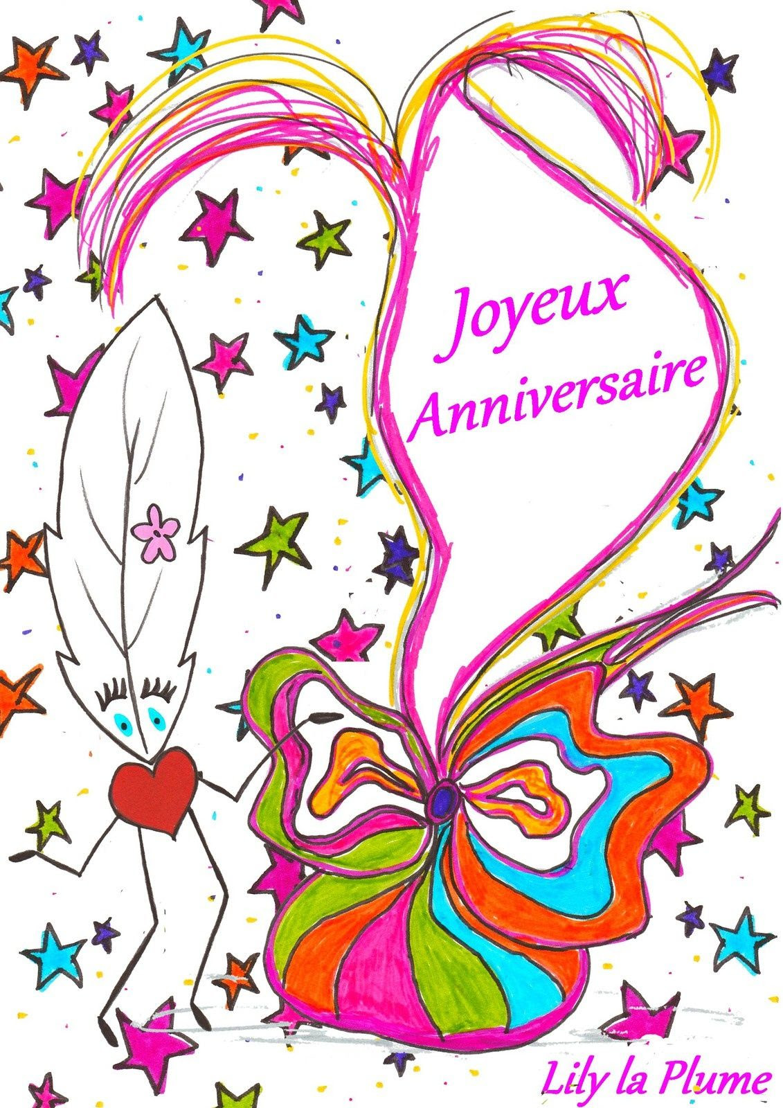 Anniversaire A Ma Petite Sœur Lily La Plume
