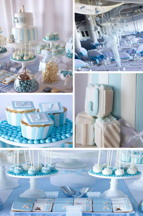 Blue Christening First Birthday Party Planning Ideas Supplies Idea