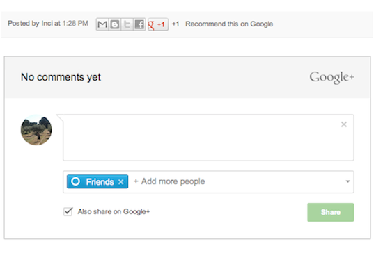 google comments