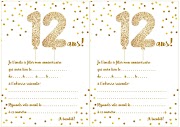Terpopuler 21+ Carte Anniversaire 12 Ans Gratuite A Imprimer